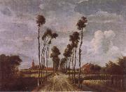 Meindert Hobbema, The Avenue at Middlehamis
